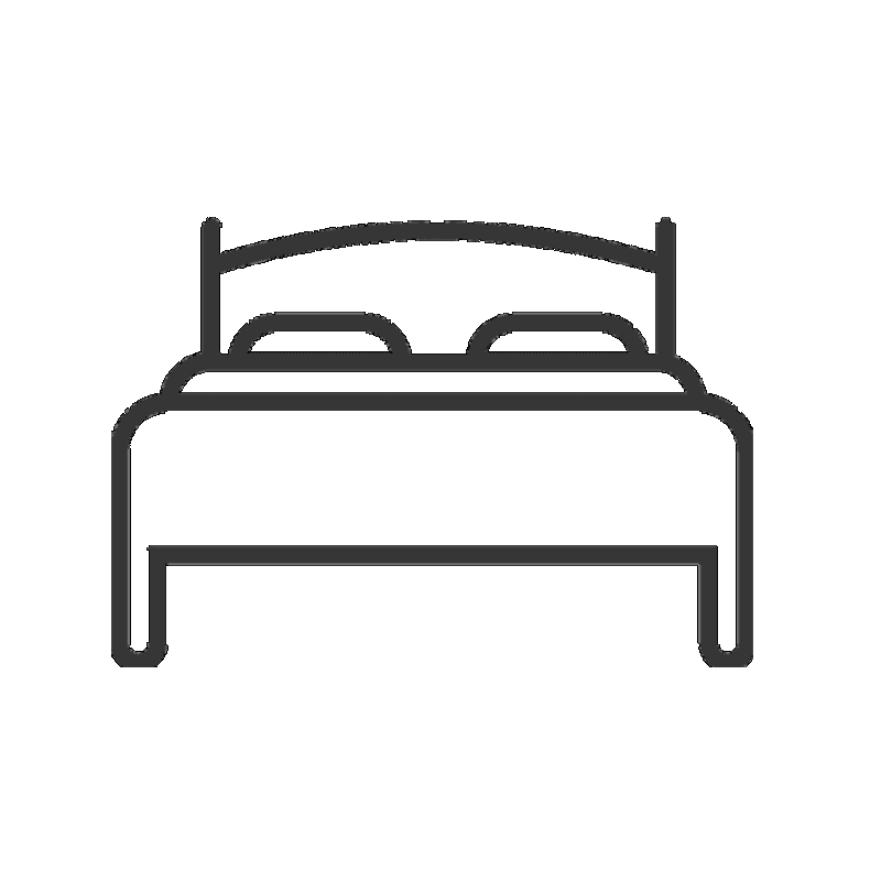 icon of a bed